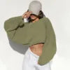 Oralis Cloud Cropped Sweatshirt