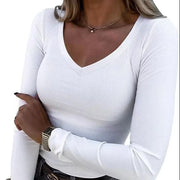 Oralis Soft V-Neck Cropped Top