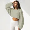 Oralis Cloud Cropped Sweatshirt