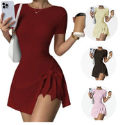Oralis Sculpt Short-Sleeve Mini Dress