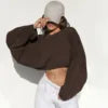 Oralis Cloud Cropped Sweatshirt