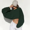 Oralis Cloud Cropped Sweatshirt