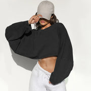 Oralis Cloud Cropped Sweatshirt
