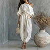 Oralis Off-Shoulder Two-Piece Set
