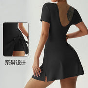 Oralis Sculpt Short-Sleeve Mini Dress