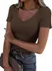 Oralis Soft V-Neck Cropped Top
