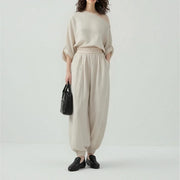 Oralis Off-Shoulder Two-Piece Set