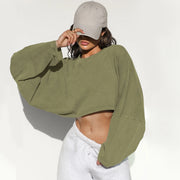 Oralis Cloud Cropped Sweatshirt