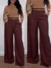 Oralis Printed Wide-Leg Trousers
